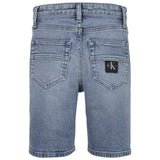 Calvin Klein Denim Shorts High Visual Blue 2