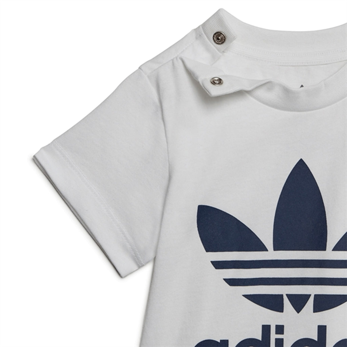 adidas Originals Night Indigo / White Shorts Tee Set