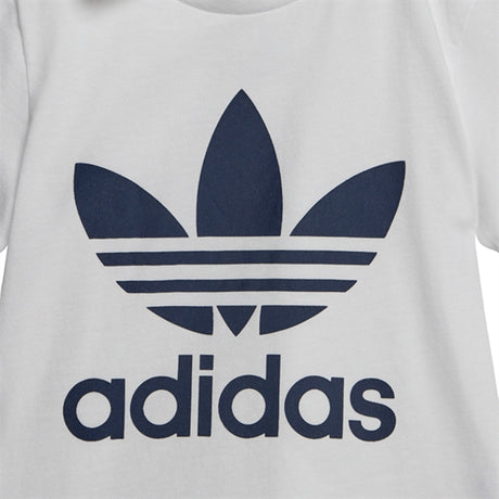 adidas Originals Night Indigo / White Shorts Tee Set