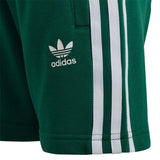 adidas Originals Dark Green Shorts Tee Set