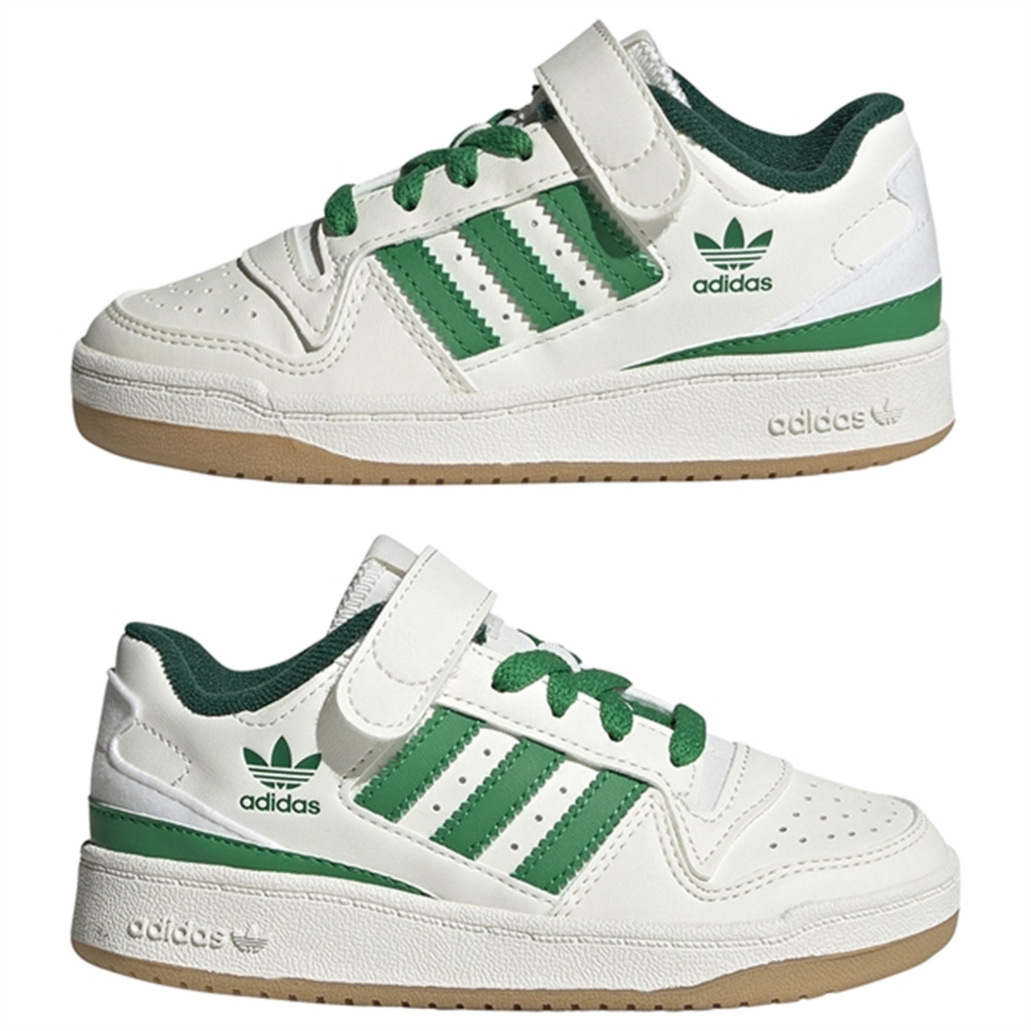 adidas Basketball Forum Low C Sneakers White / Green 2