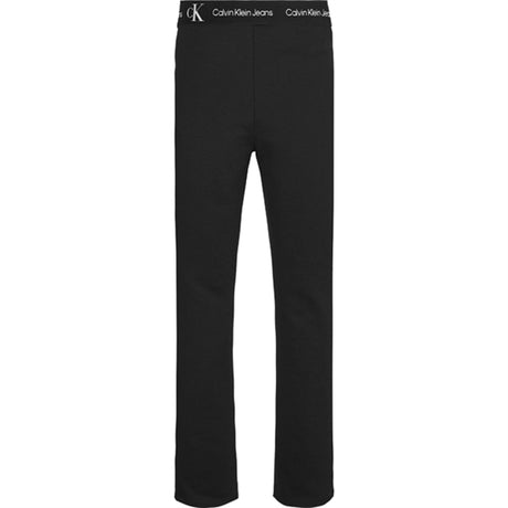 Calvin Klein Punto Tape Slit Pants Black