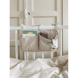 Lalaby Bed Pocket Beige Gingham 3