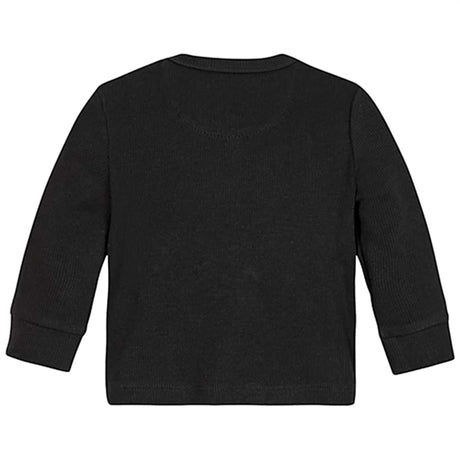 Calvin Klein Monogram Rib L/S T-Shirt Ck Black 2