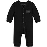 Calvin Klein Monogram Rib Bodysuit Ck Black