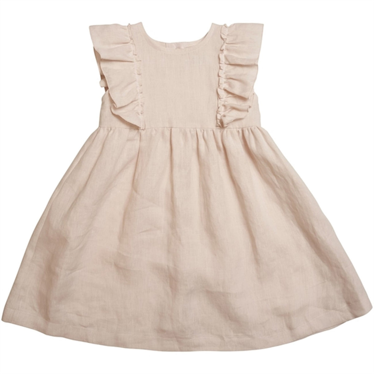 Huttelihut Isabell Dress Linen Old Rose