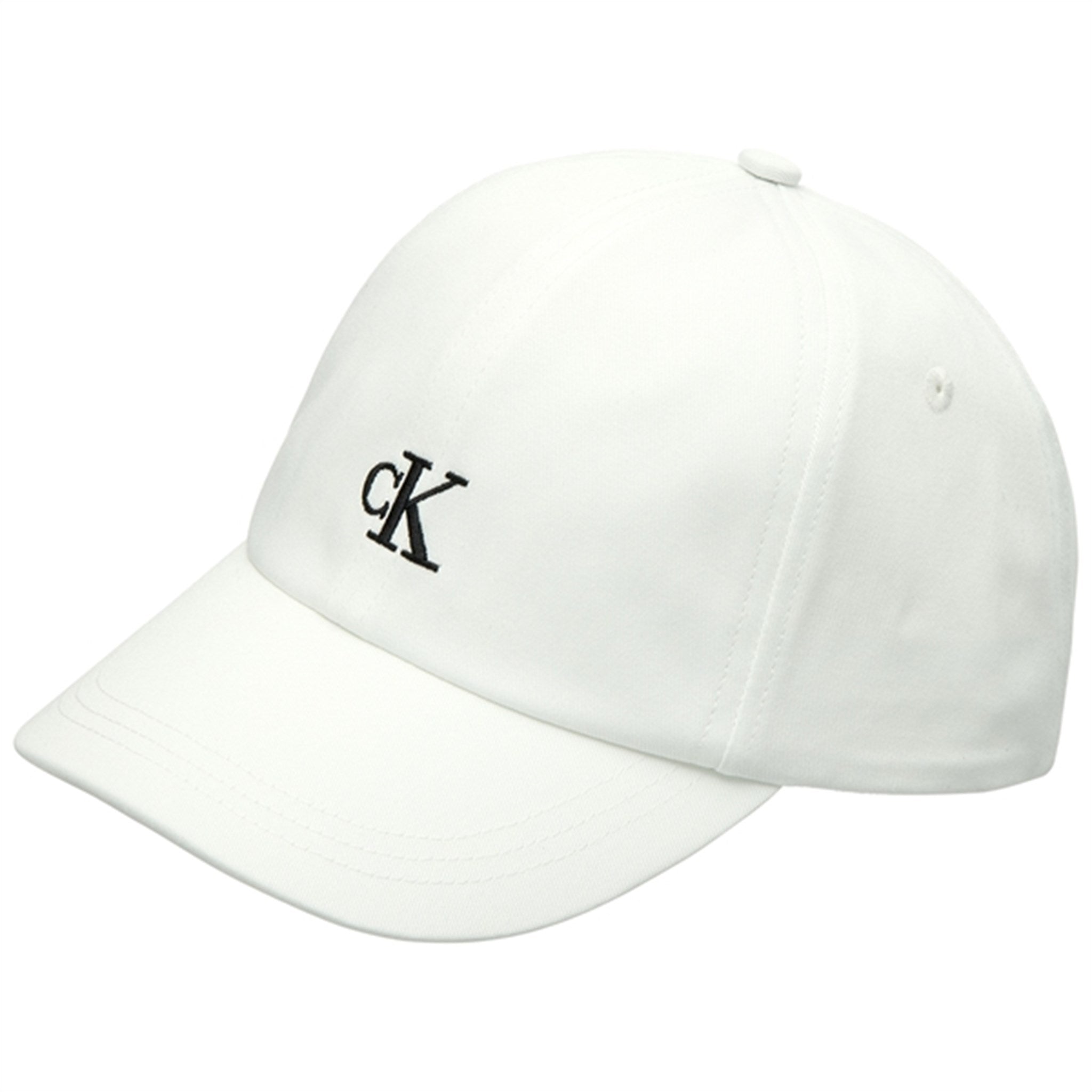 Calvin Klein Monogram Baseball Cap Bright White