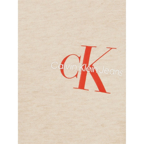 Calvin Klein Monogram Small Sweatsuit Heather Beige 2