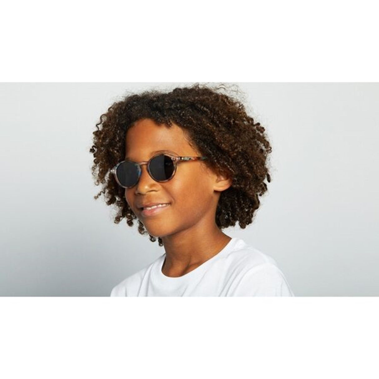 Izipizi Junior Sunglasses D Blue Tortoise 3