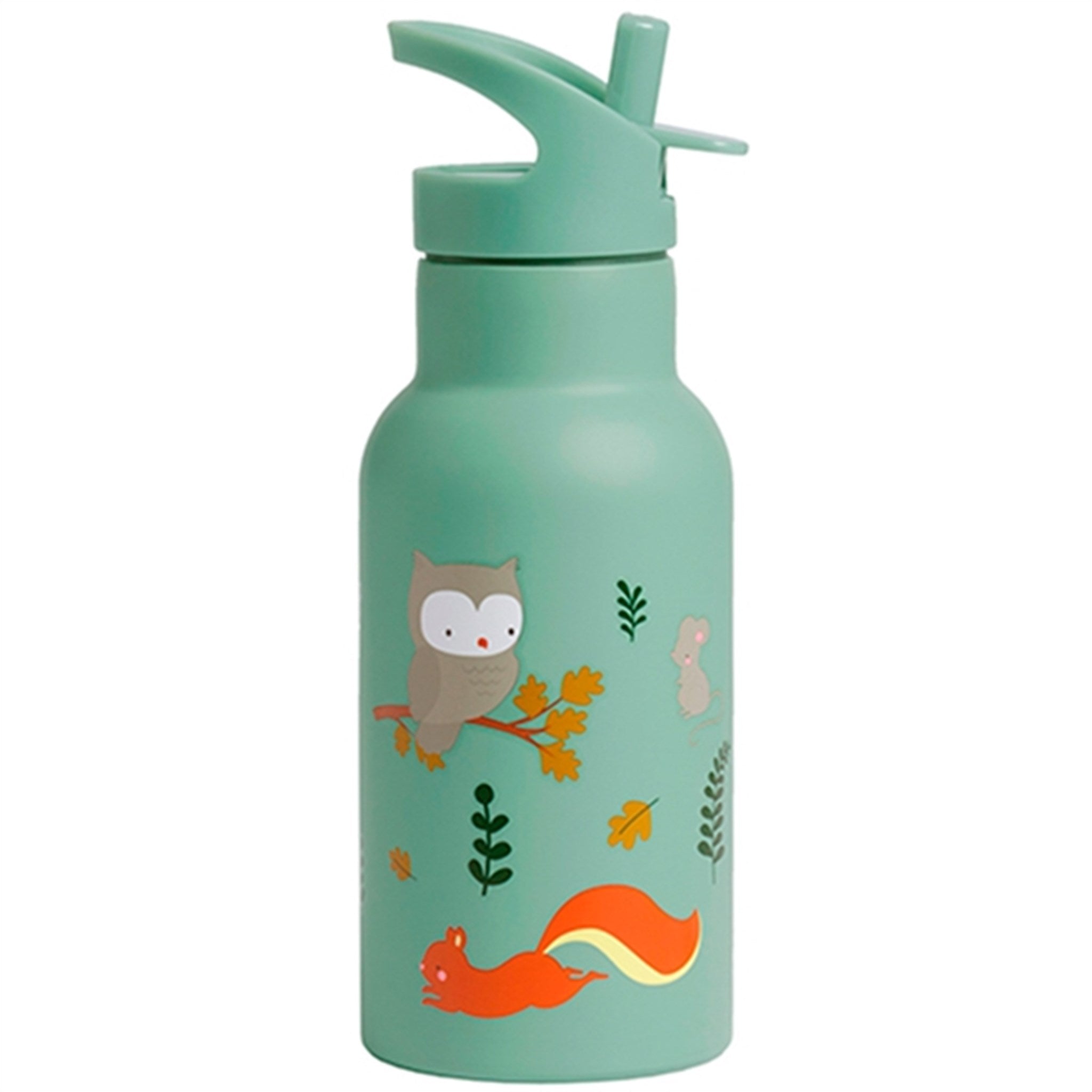 A Little Lovely Company Stainless Steel Drink Bottle Forest Friends