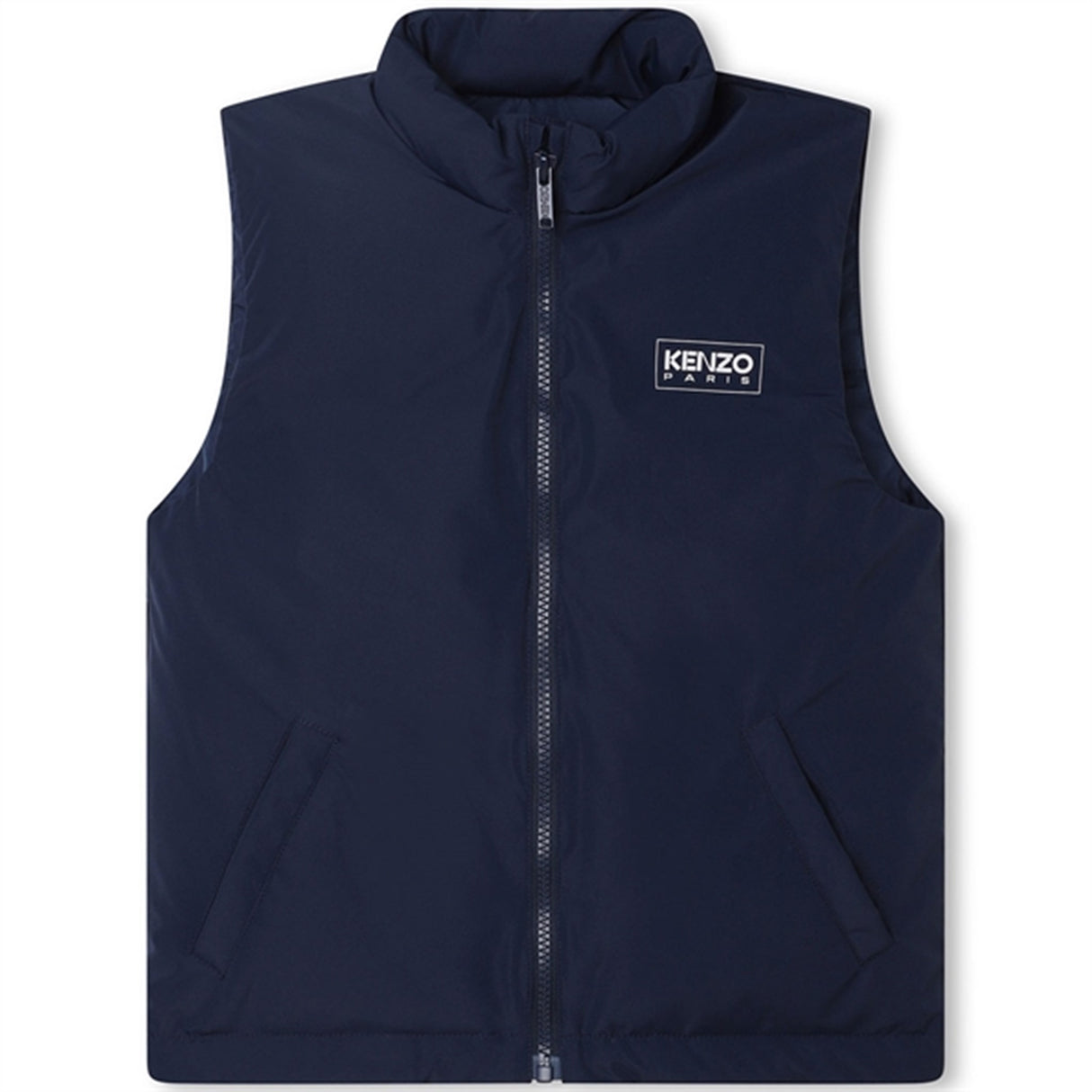 Kenzo Navy Puffer Vest