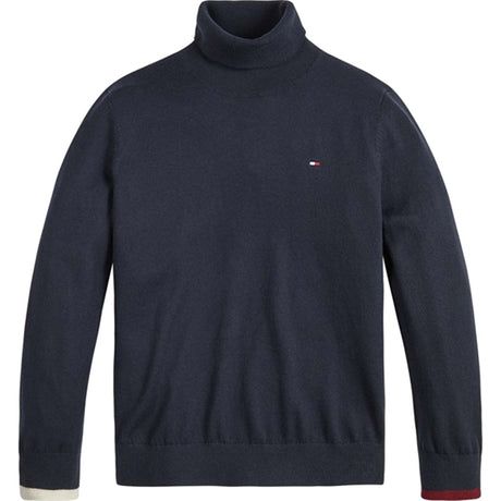 Tommy Hilfiger Essential Turtle Neck Sweater Desert Sky