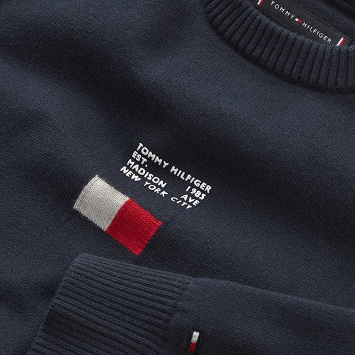 Tommy Hilfiger Flag Sweater Desert Sky 2