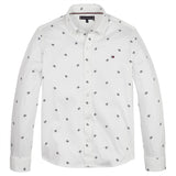 Tommy Hilfiger Monogram Jersey Shirt White Allover