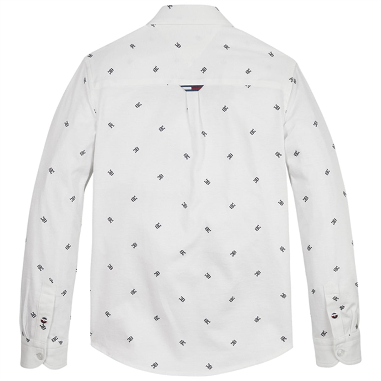 Tommy Hilfiger Monogram Jersey Shirt White Allover 3