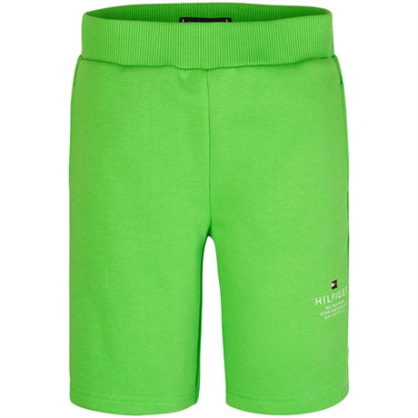 Tommy Hilfiger Logo Sweat Shorts Spring Lime