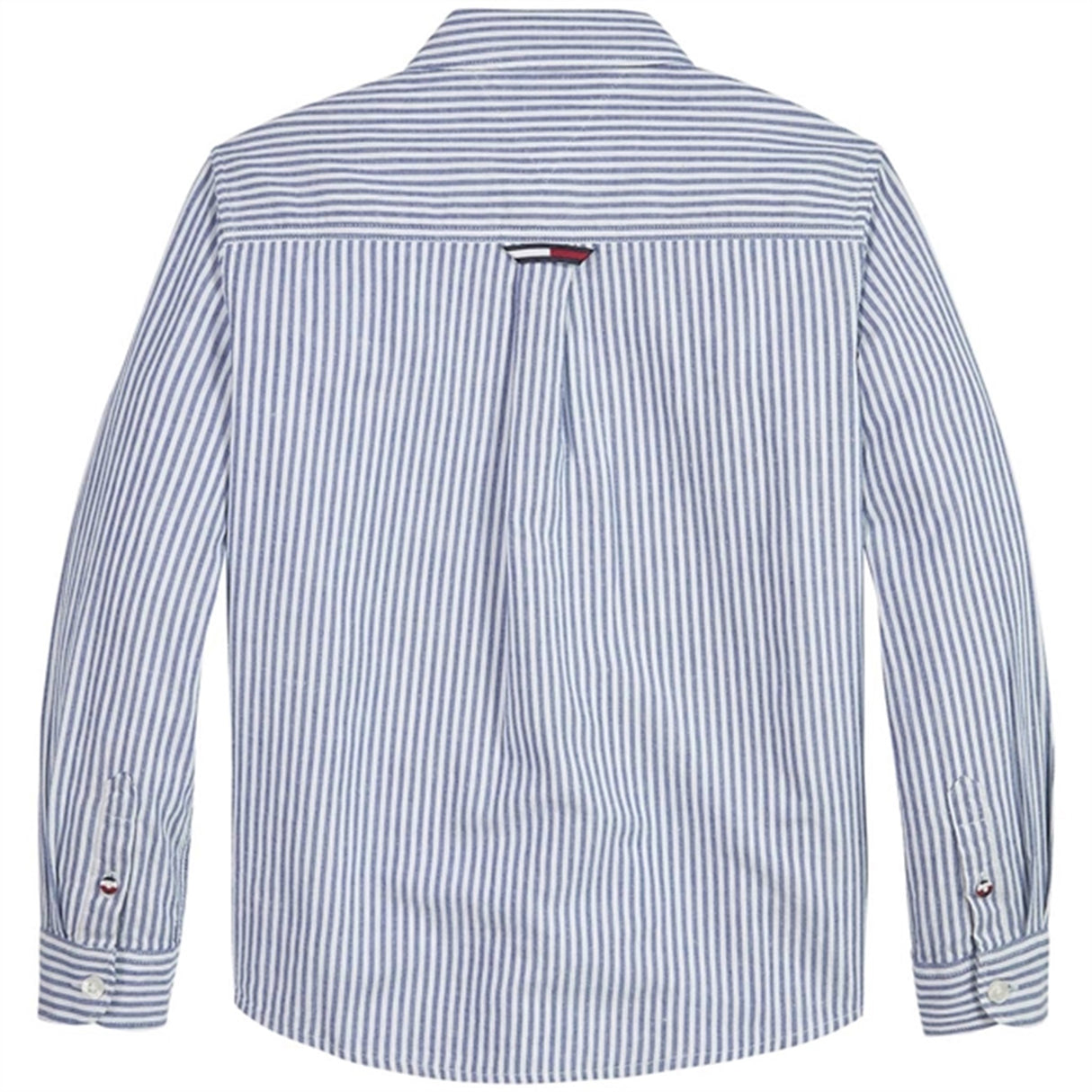 Tommy Hilfiger Hemp Relaxed Shirt Dark Blue Stripe 2