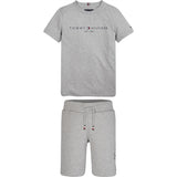 Tommy Hilfiger Essential Sweat Set Light Grey Heather