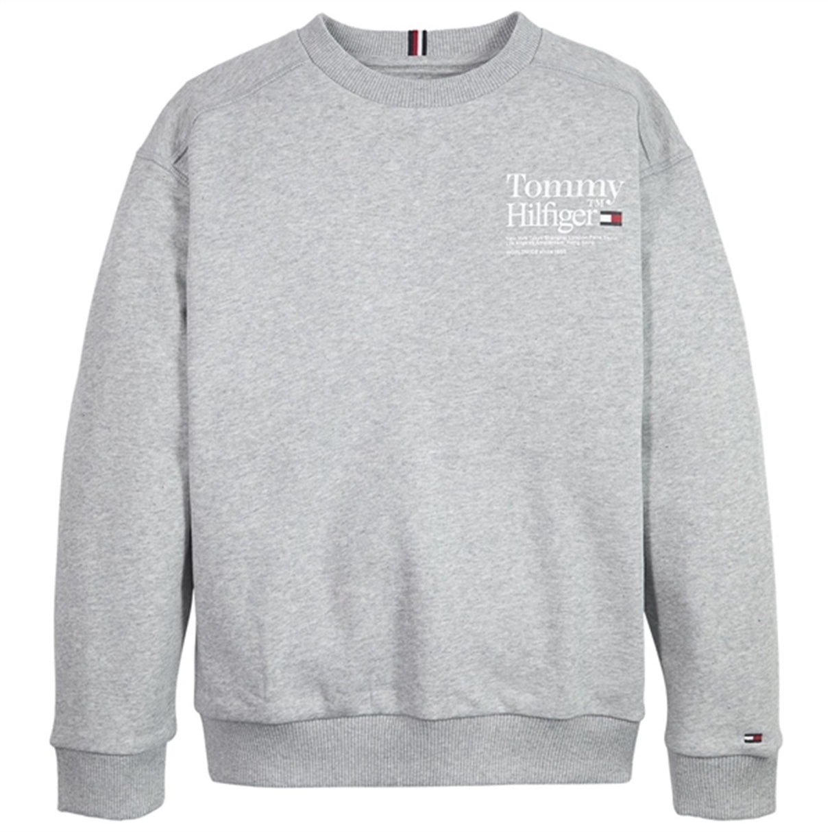 Tommy Hilfiger Timeless Tommy Sweatshirt Light Grey Heather