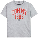 Tommy Hilfiger Tommy Varsity T-shirt Light Grey Heather