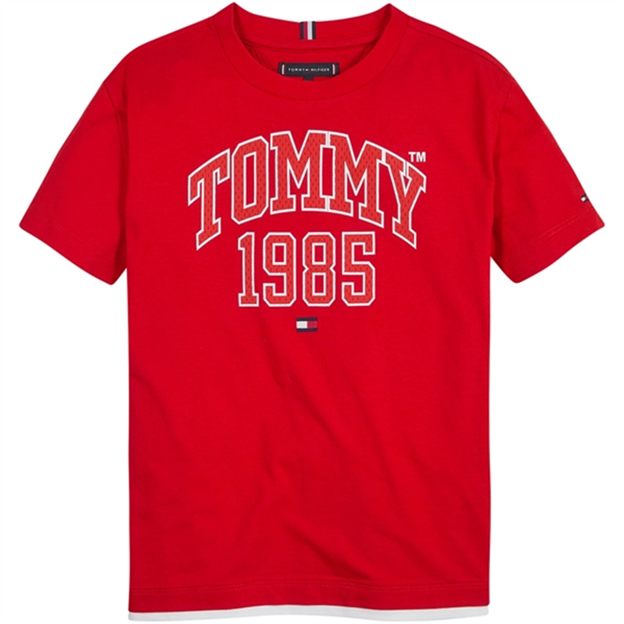 Tommy Hilfiger Tommy Varsity T-shirt Deep Crimson