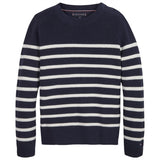 Tommy Hilfiger Classic Breton Striped Knit Desert Sky