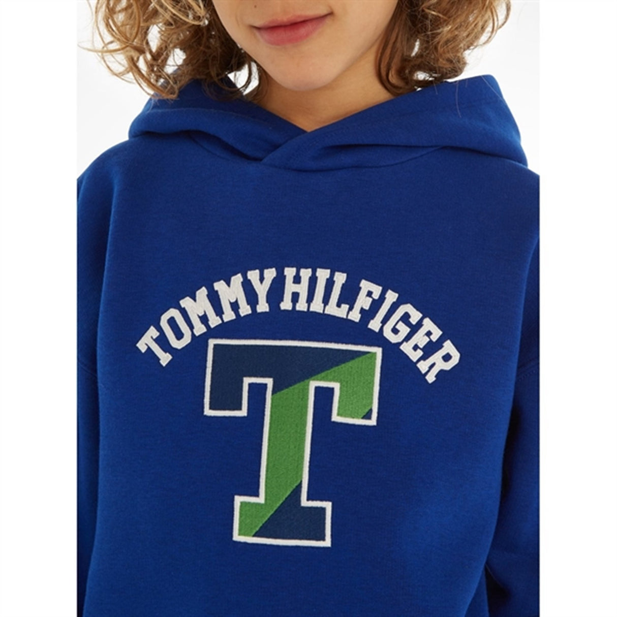 Tommy Hilfiger T Varsity Hoodie Navy Voyage 3