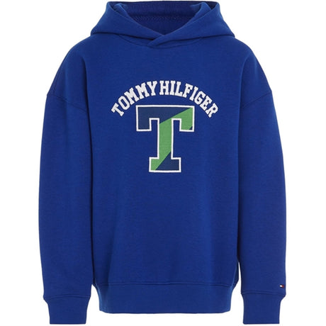 Tommy Hilfiger T Varsity Hoodie Navy Voyage