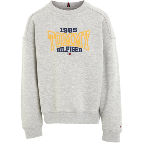 Tommy Hilfiger Tommy 1985 Varsity Sweatshirt New Light Grey Heather