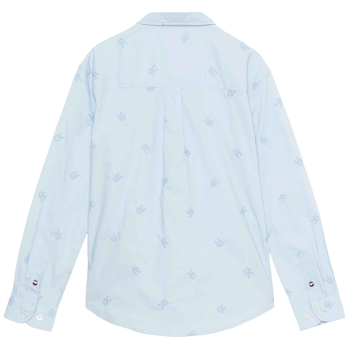 Tommy Hilfiger Monogram Embroidery Shirt Calm Blue 3