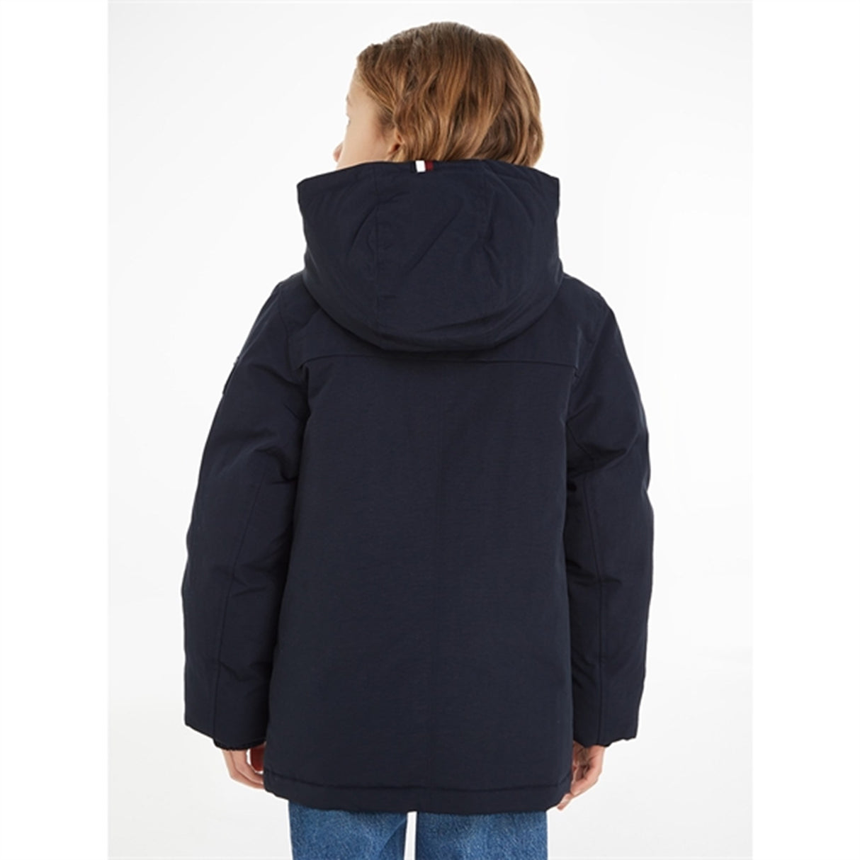 Tommy Hilfiger Essential Parka Coat Desert Sky 3