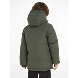 Tommy Hilfiger Tech Parka Jacket Olive Green 4