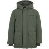 Tommy Hilfiger Tech Parka Jacket Olive Green