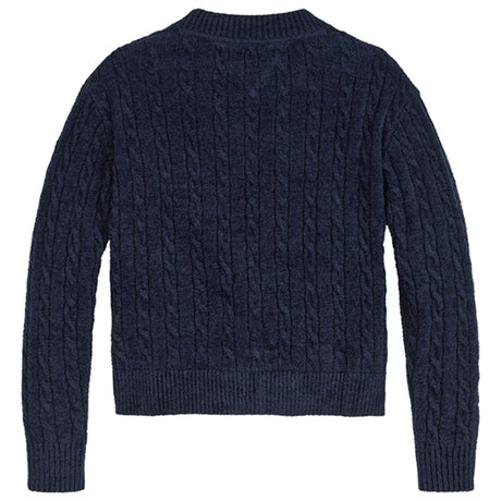 Tommy Hilfiger Chenille Cable Sweater Desert Sky 2