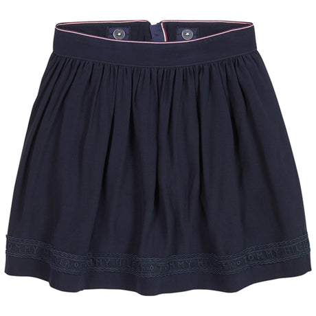 Tommy Hilfiger Ceremonial Lace Tape Skirt Desert Sky