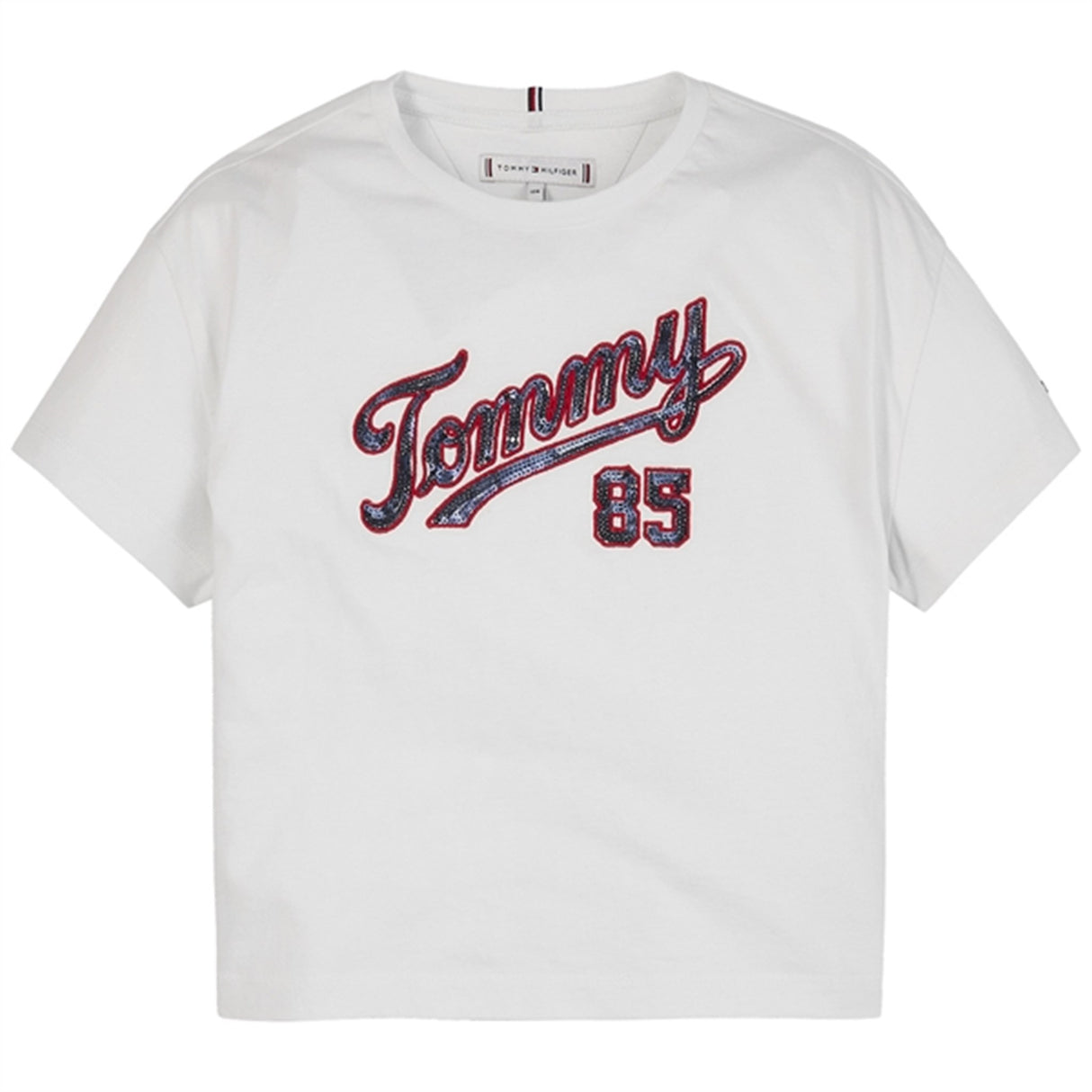 Tommy Hilfiger Sequins T-Shirt White