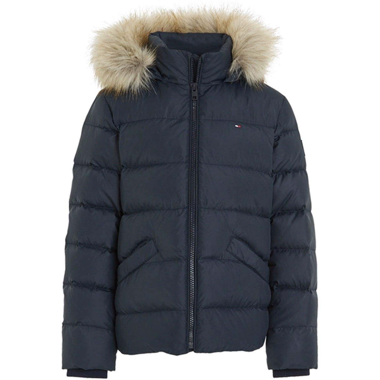 Tommy Hilfiger Essential Down Jacket with Hood Desert Sky