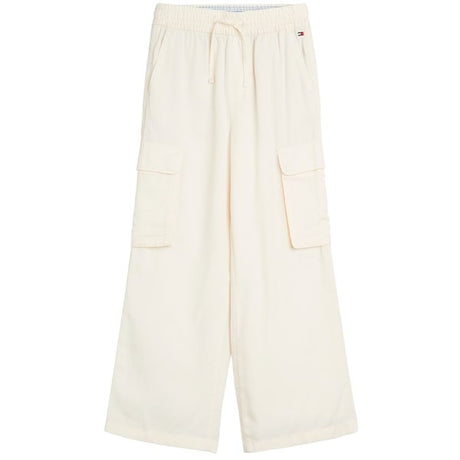 Tommy Hilfiger Satin Cargo Pants Calico