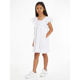 Tommy Hilfiger Seersucker Gingham Dress White 2