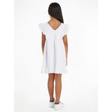 Tommy Hilfiger Seersucker Gingham Dress White 5