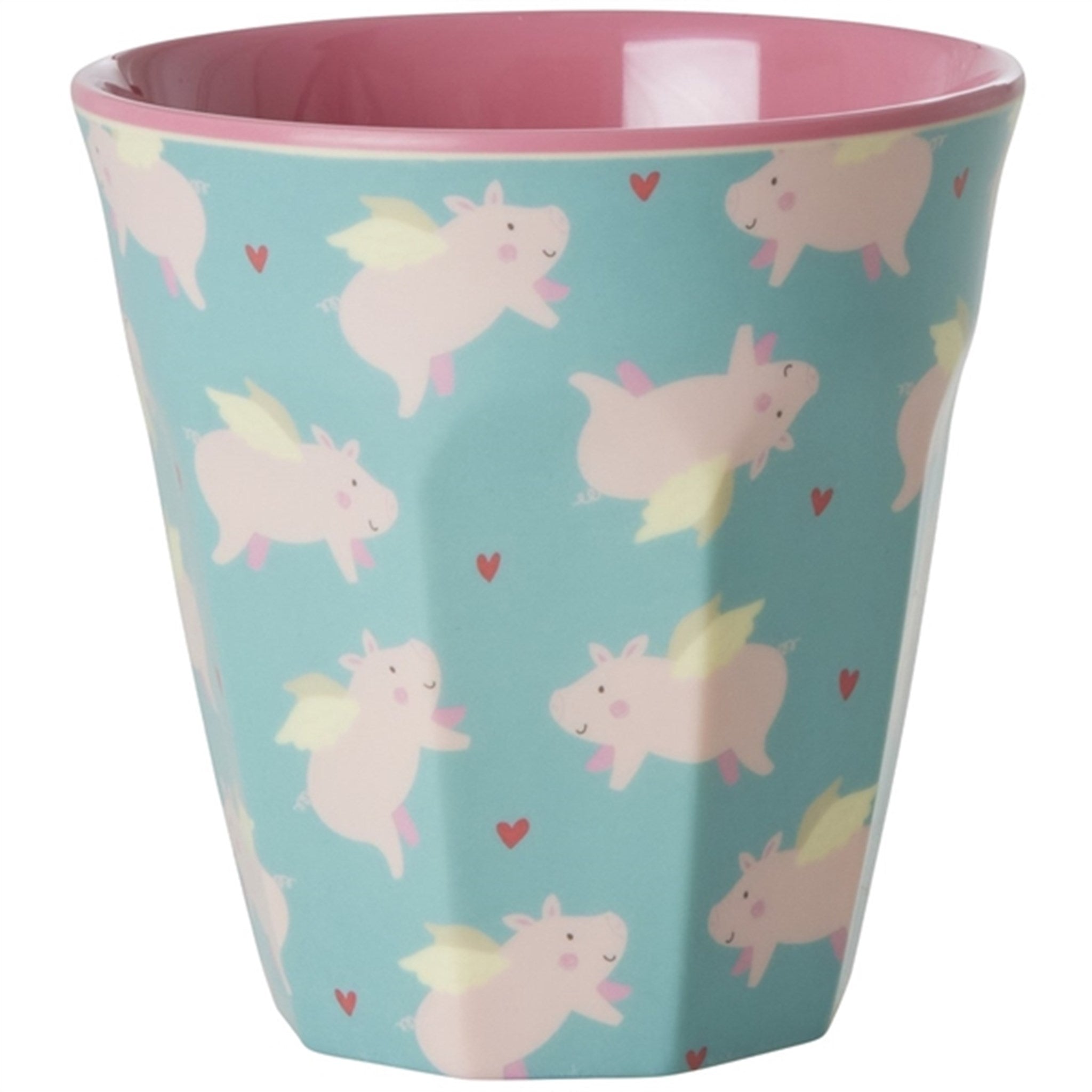 RICE Flying Pig Small Melamine Cup