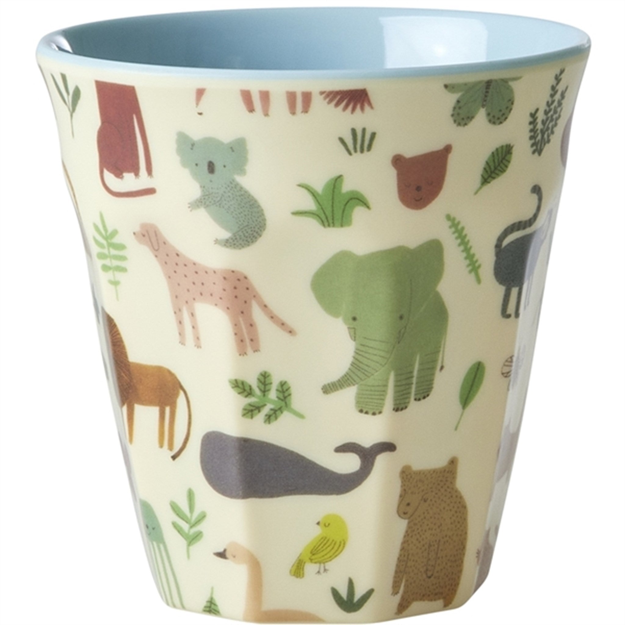 RICE Sweet Jungle Print Small Melamine Childrens Cup