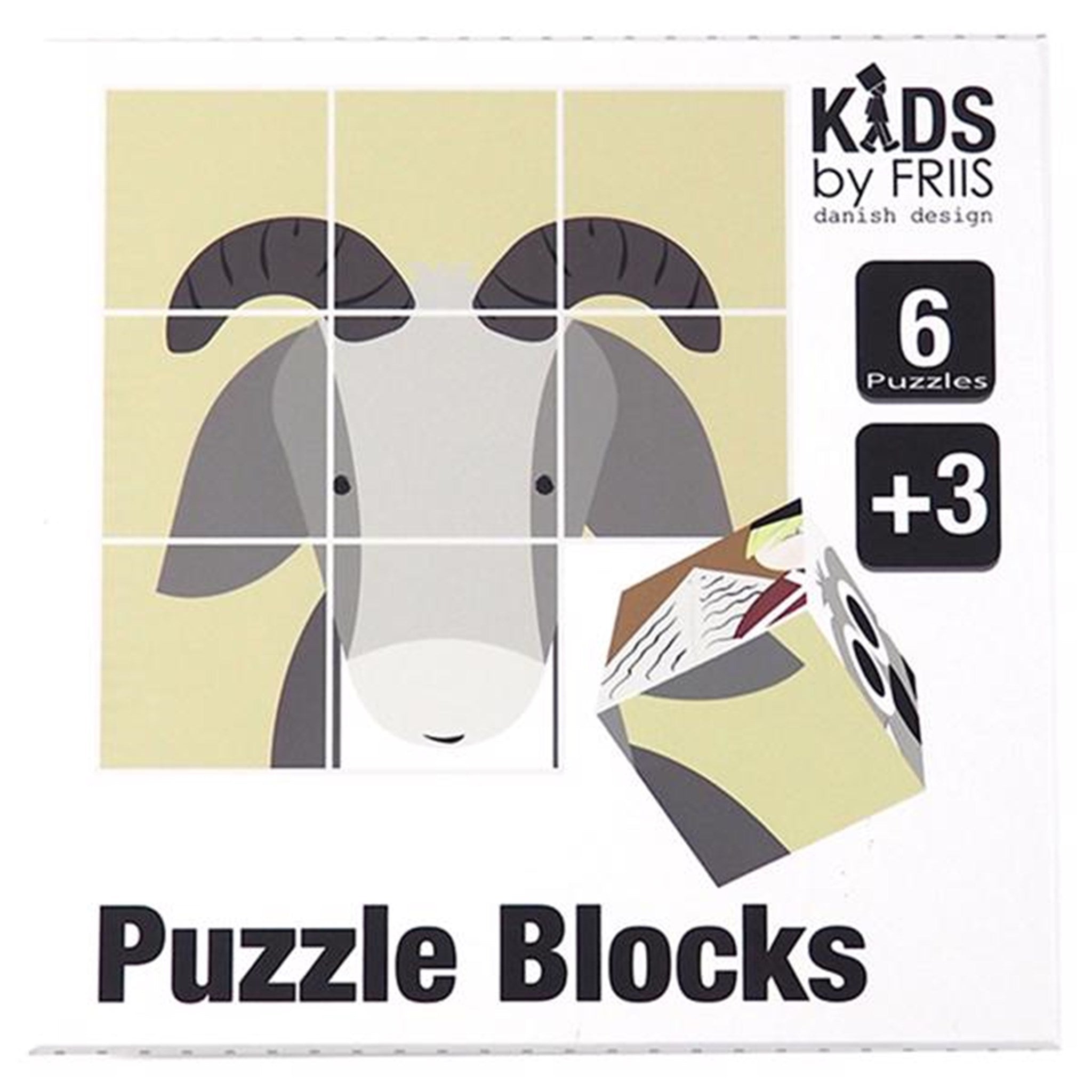 Kids by Friis Puzzle Blocks Fairytales