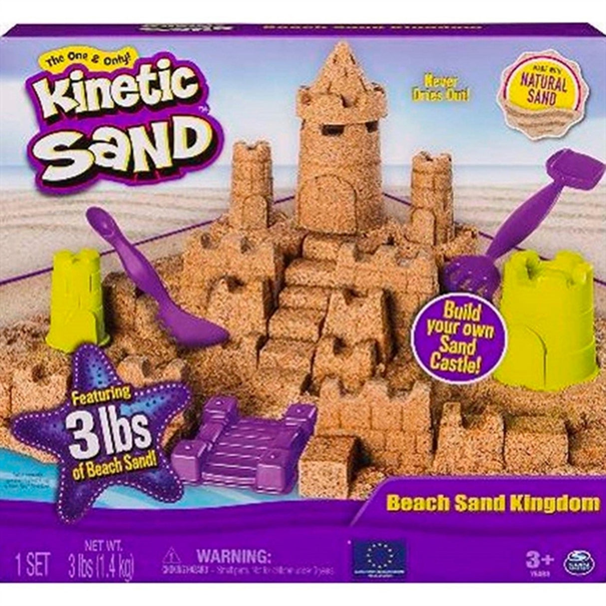 Kinetic Sand Beach Sand Kingdom