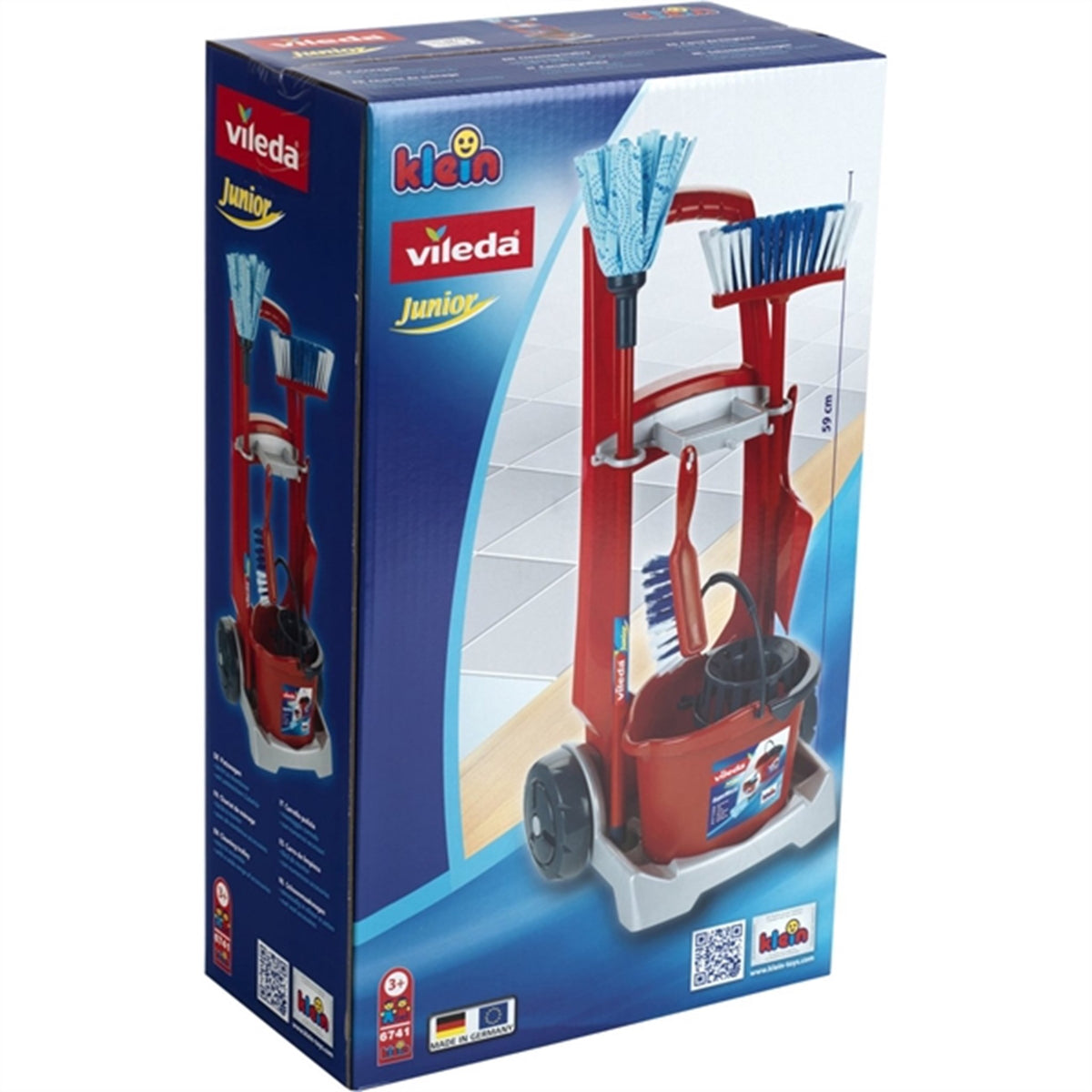 Klein Vileda Cleaning Trolley 3