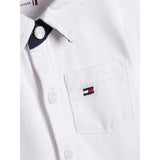 Tommy Hilfiger Baby Boy Poplin Body White 3