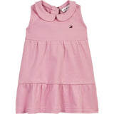 Tommy Hilfiger Baby Flag Pique Dress Broadway Pink