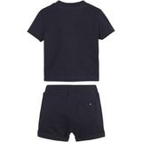 Tommy Hilfiger Baby Essential Shorts og T-shirt Set Desert Sky 2