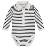 Tommy Hilfiger Baby Rib Body White Stripe