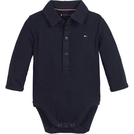 Tommy Hilfiger Baby Rib Body Desert Sky